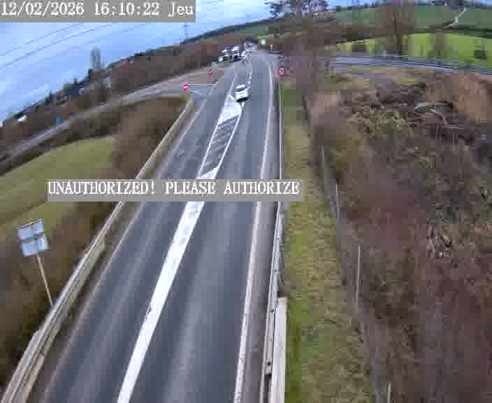 <h2>Point de vue trafic déployé sur D181a (France) à Sainte Marie aux Chênes, regardant vers Homecourt, aidant conducteurs et services à anticiper les flux.</h2>