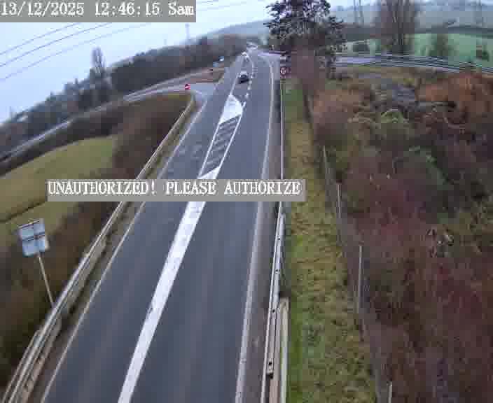 <h2>Point de vue trafic déployé sur D181a (France) à Sainte Marie aux Chênes, regardant vers Homecourt, aidant conducteurs et services à anticiper les flux.</h2>