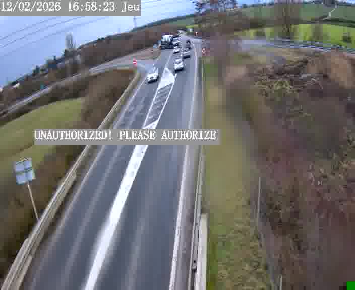<h2>Point de vue trafic déployé sur D181a (France) à Sainte Marie aux Chênes, regardant vers Homecourt, aidant conducteurs et services à anticiper les flux.</h2>