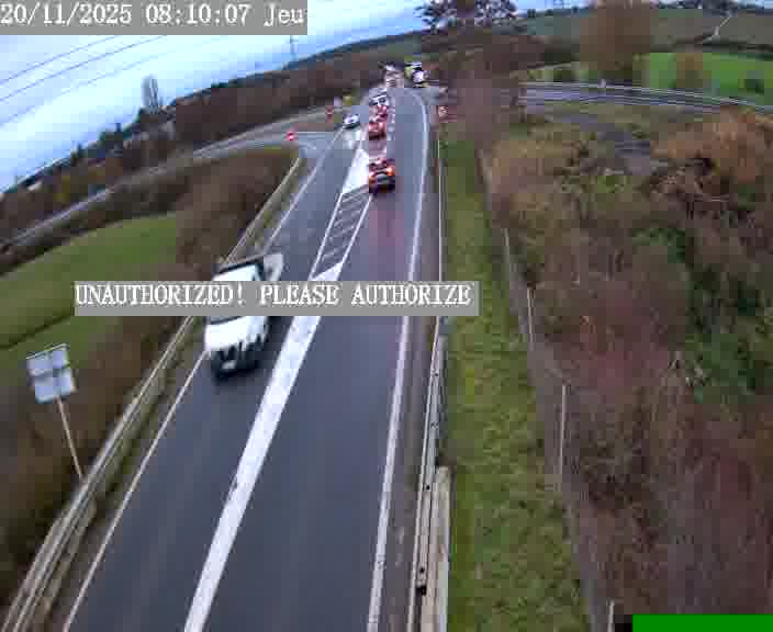<h2>Point de vue trafic déployé sur D181a (France) à Sainte Marie aux Chênes, regardant vers Homecourt, aidant conducteurs et services à anticiper les flux.</h2>