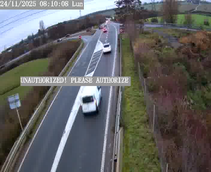 <h2>Point de vue trafic déployé sur D181a (France) à Sainte Marie aux Chênes, regardant vers Homecourt, aidant conducteurs et services à anticiper les flux.</h2>