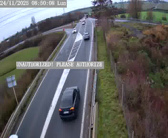 <h2>Point de vue trafic déployé sur D181a (France) à Sainte Marie aux Chênes, regardant vers Homecourt, aidant conducteurs et services à anticiper les flux.</h2>
