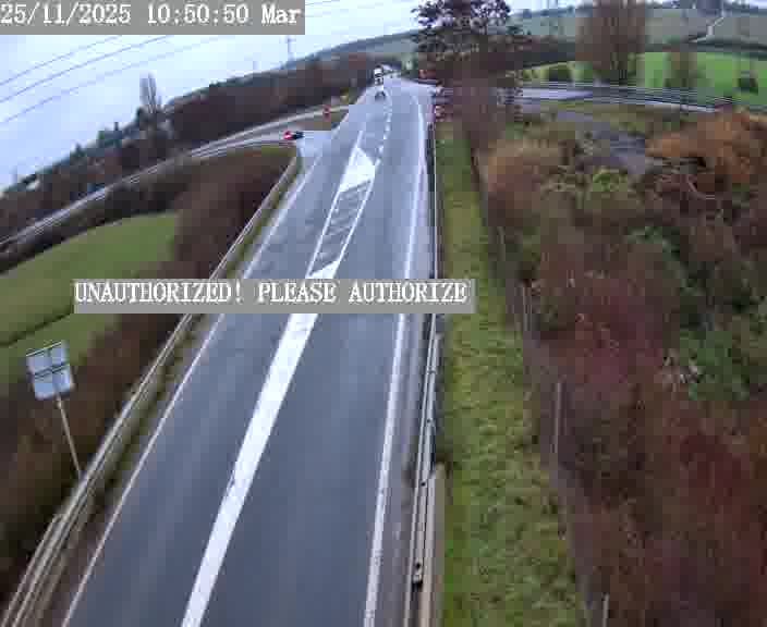 <h2>Point de vue trafic déployé sur D181a (France) à Sainte Marie aux Chênes, regardant vers Homecourt, aidant conducteurs et services à anticiper les flux.</h2>
