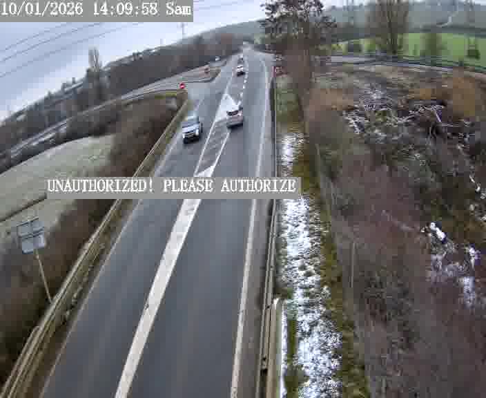 <h2>Point de vue trafic déployé sur D181a (France) à Sainte Marie aux Chênes, regardant vers Homecourt, aidant conducteurs et services à anticiper les flux.</h2>