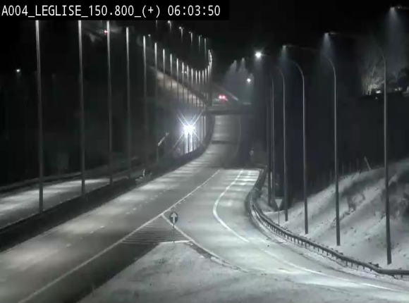 <h2>Caméra autoroute Belgique - Côte de Léglise, E411(A4) direction Luxembourg</h2>