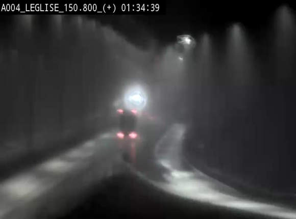 <h2>Caméra autoroute Belgique - Côte de Léglise, E411(A4) direction Luxembourg</h2>