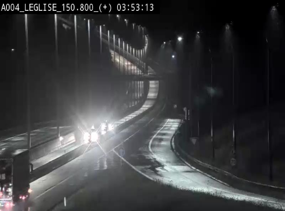 <h2>Caméra autoroute Belgique - Côte de Léglise, E411(A4) direction Luxembourg</h2>