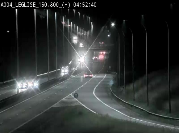 <h2>Caméra autoroute Belgique - Côte de Léglise, E411(A4) direction Luxembourg</h2>