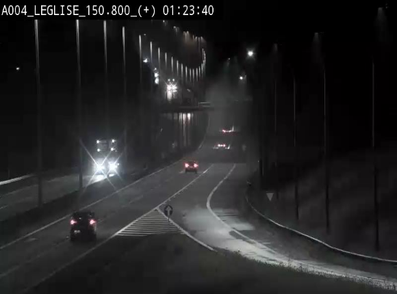 <h2>Caméra autoroute Belgique - Côte de Léglise, E411(A4) direction Luxembourg</h2>