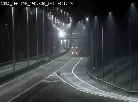 <h2>Caméra autoroute Belgique - Côte de Léglise, E411(A4) direction Luxembourg</h2>