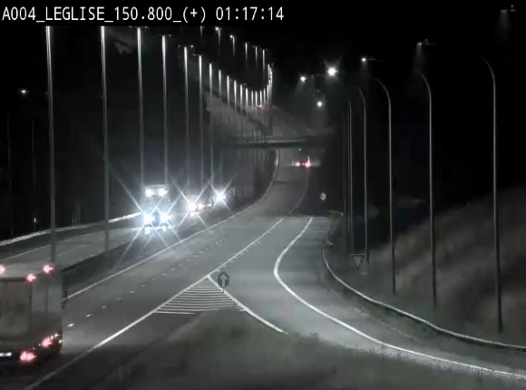 <h2>Caméra autoroute Belgique - Côte de Léglise, E411(A4) direction Luxembourg</h2>