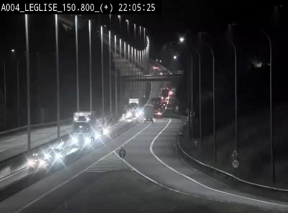 Caméra autoroute Belgique - Côte de Léglise, E411(A4) direction Luxembourg