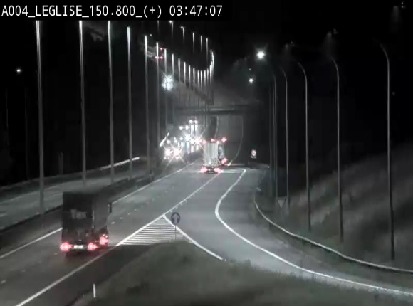<h2>Caméra autoroute Belgique - Côte de Léglise, E411(A4) direction Luxembourg</h2>
