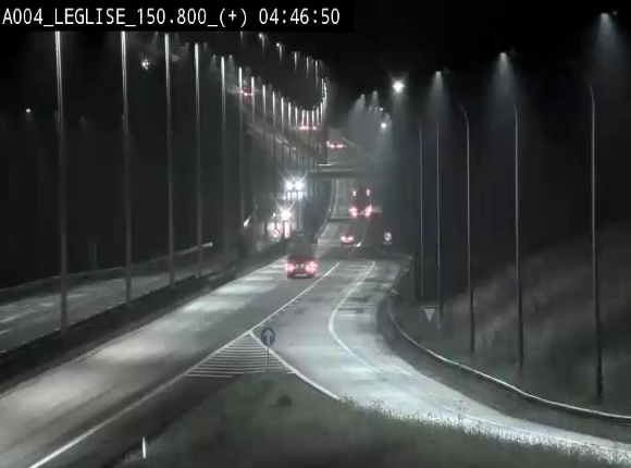 <h2>Caméra autoroute Belgique - Côte de Léglise, E411(A4) direction Luxembourg</h2>