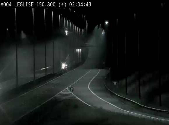 <h2>Caméra autoroute Belgique - Côte de Léglise, E411(A4) direction Luxembourg</h2>