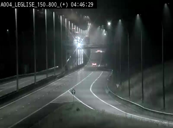 <h2>Caméra autoroute Belgique - Côte de Léglise, E411(A4) direction Luxembourg</h2>