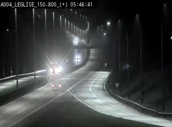 Caméra autoroute Belgique - Côte de Léglise, E411(A4) direction Luxembourg