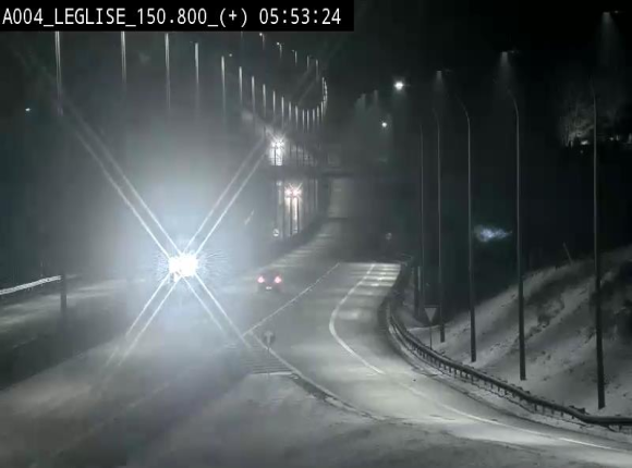 <h2>Caméra autoroute Belgique - Côte de Léglise, E411(A4) direction Luxembourg</h2>