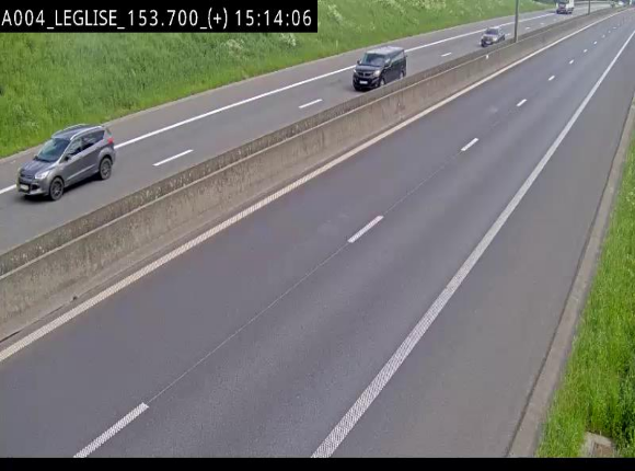 <h2>Webcam autoroute E411 à hauteur de Léglise, en direction de Luxembourg</h2>