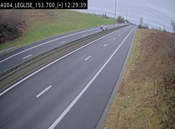 Webcam autoroute E411 à hauteur de Léglise, en direction de Luxembourg