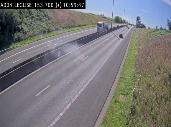<h2>Webcam autoroute E411 à hauteur de Léglise, en direction de Luxembourg</h2>