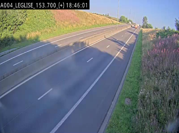 <h2>Webcam autoroute E411 à hauteur de Léglise, en direction de Luxembourg</h2>