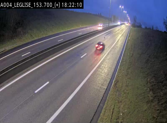 <h2>Webcam autoroute E411 à hauteur de Léglise, en direction de Luxembourg</h2>