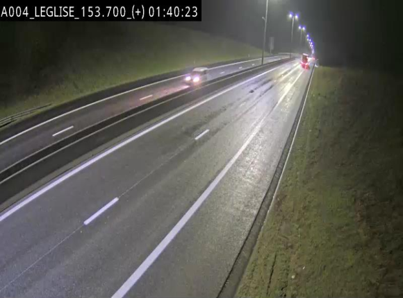 <h2>Webcam autoroute E411 à hauteur de Léglise, en direction de Luxembourg</h2>