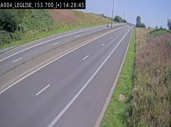 <h2>Webcam autoroute E411 à hauteur de Léglise, en direction de Luxembourg</h2>