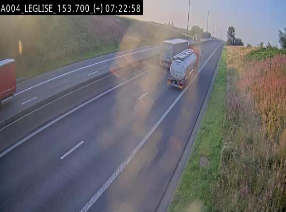<h2>Webcam autoroute E411 à hauteur de Léglise, en direction de Luxembourg</h2>
