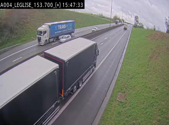 <h2>Webcam autoroute E411 à hauteur de Léglise, en direction de Luxembourg</h2>