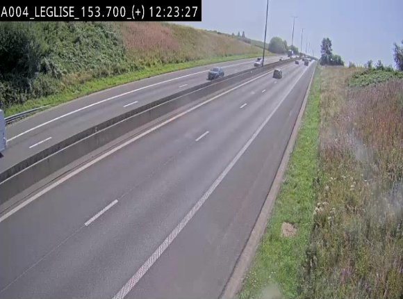 <h2>Webcam autoroute E411 à hauteur de Léglise, en direction de Luxembourg</h2>