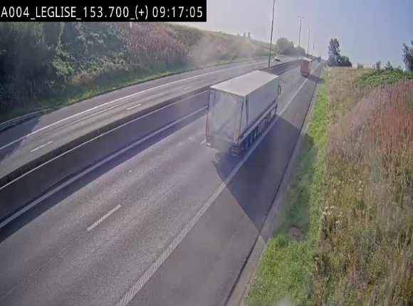 <h2>Webcam autoroute E411 à hauteur de Léglise, en direction de Luxembourg</h2>