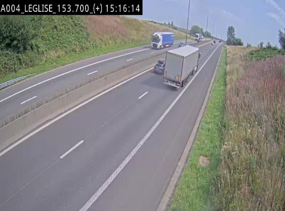 <h2>Webcam autoroute E411 à hauteur de Léglise, en direction de Luxembourg</h2>