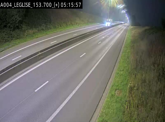<h2>Webcam autoroute E411 à hauteur de Léglise, en direction de Luxembourg</h2>