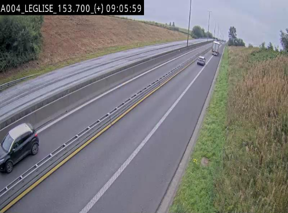 <h2>Webcam autoroute E411 à hauteur de Léglise, en direction de Luxembourg</h2>