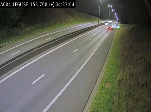 <h2>Webcam autoroute E411 à hauteur de Léglise, en direction de Luxembourg</h2>