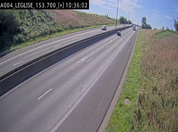 <h2>Webcam autoroute E411 à hauteur de Léglise, en direction de Luxembourg</h2>