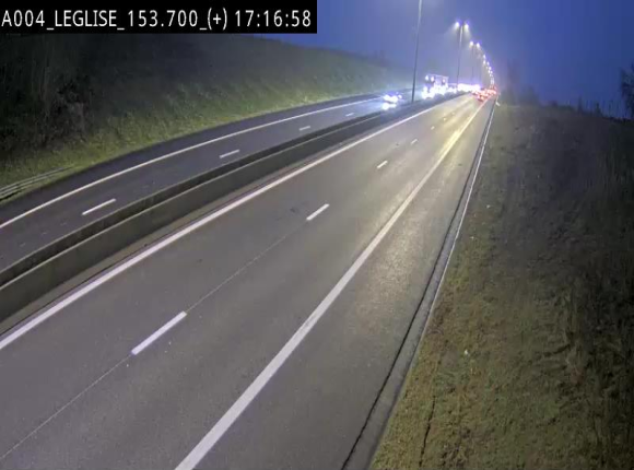 <h2>Webcam autoroute E411 à hauteur de Léglise, en direction de Luxembourg</h2>