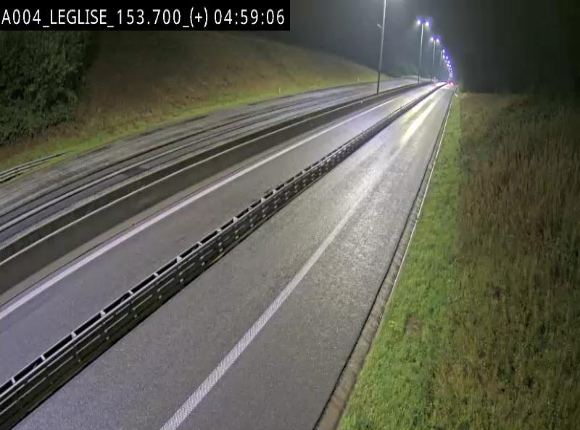 <h2>Webcam autoroute E411 à hauteur de Léglise, en direction de Luxembourg</h2>