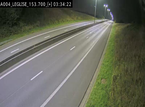 <h2>Webcam autoroute E411 à hauteur de Léglise, en direction de Luxembourg</h2>
