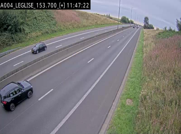 <h2>Webcam autoroute E411 à hauteur de Léglise, en direction de Luxembourg</h2>
