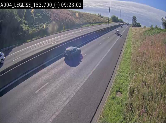 <h2>Webcam autoroute E411 à hauteur de Léglise, en direction de Luxembourg</h2>