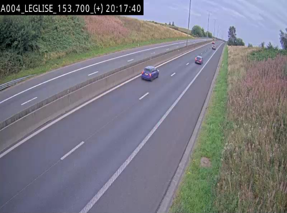 <h2>Webcam autoroute E411 à hauteur de Léglise, en direction de Luxembourg</h2>