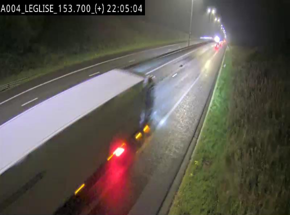 Webcam autoroute E411 à hauteur de Léglise, en direction de Luxembourg