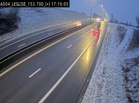 <h2>Webcam autoroute E411 à hauteur de Léglise, en direction de Luxembourg</h2>