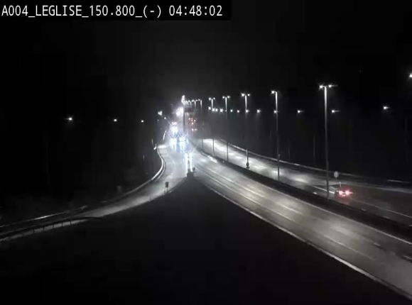 <h2>Webcam E411 dans la Côte de Léglise. Vue orientée vers Bruxelles</h2>