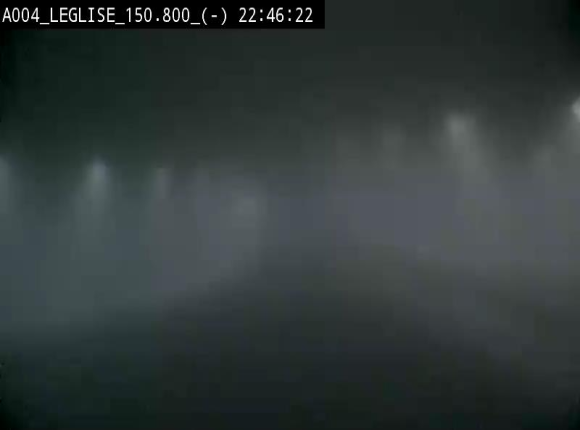 <h2>Webcam E411 dans la Côte de Léglise. Vue orientée vers Bruxelles</h2>