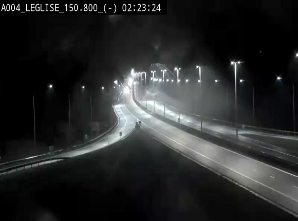 <h2>Webcam E411 dans la Côte de Léglise. Vue orientée vers Bruxelles</h2>