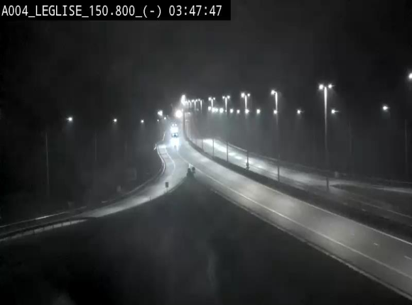 <h2>Webcam E411 dans la Côte de Léglise. Vue orientée vers Bruxelles</h2>